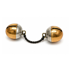 2026 Falconry Bells Metal Dual Bells <b>Braided</b> Cord Portable Hunting <b>Accessory</b> Minimalist Design All Seasons Use Falconry Bells - Product Image 6