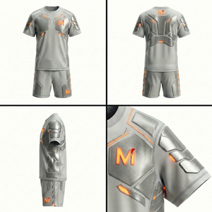 ชุดฟุตบอลหรูหราสำหรับเมือง MALUZA INDUSTRIES ระบายอากาศได้ดี พิมพ์ลาย ขนาดใหญ่พิเศษ พรีเมียม ทันสมัย - Product Image 6