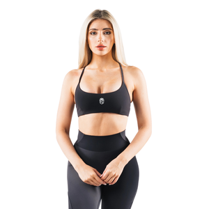 เสื้อชั้นในกีฬาไร้ตะเข็บ 3 สายรัด รุ่น Aura Storm สำหรับผู้หญิง รองรับแรงกระแทกสูง ยืดหยุ่นได้ เหมาะสำหรับโยคะ ฟิตเนส ออกกำลังกาย เสื้อครอปท็อปสำหรับเล่นกีฬา - Product Image 1
