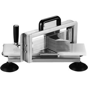 Affettatrice per Pomodori Commerciale in Acciaio Inox da 3/16 Pollici, Tagliapomodori Manuale Resistente - Nuova Condizione - Product Image 1