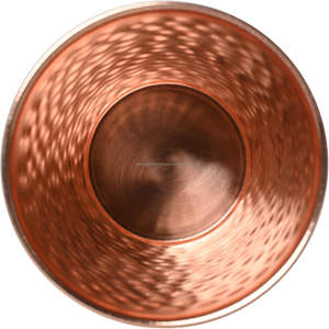 Vaso de cobre martillado de 550ml sin revestimiento, ecológico, desechable, Ayurveda, beneficios para la salud, vasos, Metal, cobre - Product Image 4