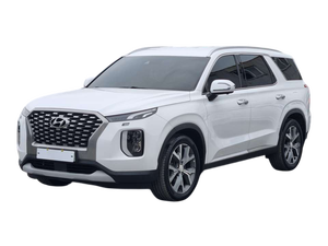 รถ SUV มือสองสีขาว ปี 2022 รุ่น Palisade เครื่องยนต์ดีเซลเทอร์โบ เกียร์อัตโนมัติ ฝากระโปรงท้ายไฟฟ้า เบาะไฟฟ้า รถมือสองจากเกาหลี ไฟ LED ระบบ LDWS ระบบ AEB - Product Image 1
