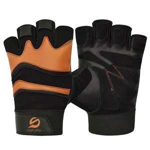 Custom Logo Half Finger Gym <b>Gloves</b> Fitness Exercise with Anti-Sweat Palm Grip Padded Breathable Gym <b>Gloves</b> - Product Image 5
