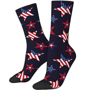 Calcetines Deportivos Sublimados con Logotipo Personalizado, Antideslizantes, Transpirables, que Absorben la Humedad, de Poliéster, Ropa Deportiva con Impresión Personalizada - Product Image 6