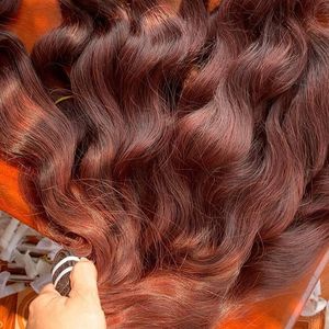 Perruque Lace Front en Cheveux Humains Vierges Remy à Cuticules Alignées pour Femmes Noires, Personnalisable, Colorée, Densité 180% - Product Image 6