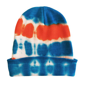 Bonnet tricoté tie-dye style streetwear, chaud et tendance, pour la maternité, collection 2026 - Product Image 6