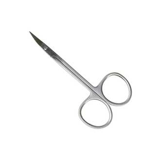 Professional Stainless Steel Beauty Cuticle <b>Scissors</b> Manicure High Quality Sharp Curved <b>Left</b>-<b>Handed</b> Nail Care Trimmers Wholesale - Product Image 3