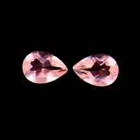 Lot en gros de pierres précieuses naturelles en quartz rose, taille poire, facettées, calibrées, 5x7 mm, pour la fabrication de bijoux