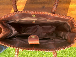 Nuevos bolsos de mano con flecos de cuero de vaca genuino hechos a mano reales, superventas, bolsos de hombro, elegante bolso de compras de lujo para uso de mujeres - Product Image 6