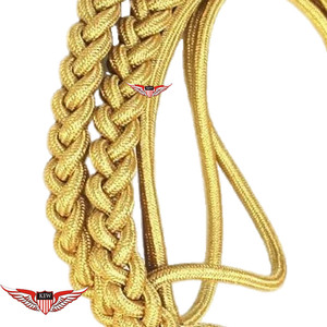 Blue <b>Braided</b> Parade Aiguillette Uniform Shoulder Aiguillette Gold <b>Braided</b> Aiguillette Uniform <b>Accessory</b> - Product Image 2