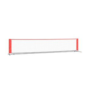 196.9 da Tennis nero e rosso \ "x39.4 \" x34.3 \ "poliestere resistente per attrezzature da campo - Product Image 2
