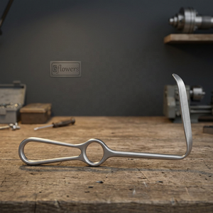 Rétracteur chirurgical Langenbeck pour chirurgie générale, certifié CE, manuel, classe I - Product Image 2