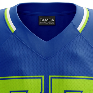 Maillot de football américain pour homme personnalisé – Haute qualité, respirant |   Matériau en polyester léger et durable - Product Image 4