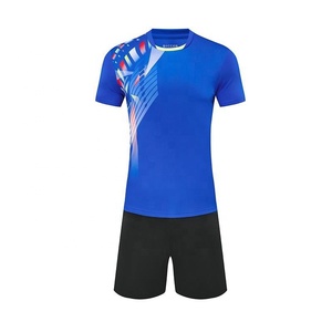 Uniformes de football France personnalisés Uniforme d'équipe de football Haute qualité Nouvelle saison Maillots de football bon marché avec impression de logo personnalisé - Product Image 2