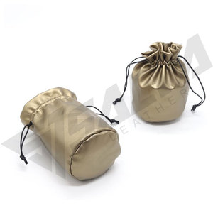 Handcrafted Genuine Leather Waist Bag Vintage Pouch Coin Purse Dice Bag Men Women - Product Image 3