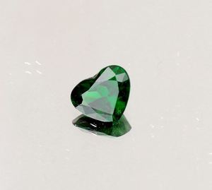 Granate Tsavorita Natural de Calidad AAA, Forma de Corazón, Certificado IGI, Alta Claridad, Color Verde Vibrante, Joyería de Piedra de Nacimiento de Enero - Product Image 1