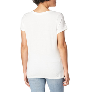 T-shirt décontracté pour femme, col en V, grande taille, séchage rapide, coton, été, longueur courte, broderie, imprimé, boutons, t-shirts pour femmes - Product Image 3