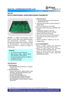 Kit de Entrenamiento en Comunicación, Codificación y Decodificación de Líneas para Equipos Eléctricos, Entrenamiento de Laboratorio