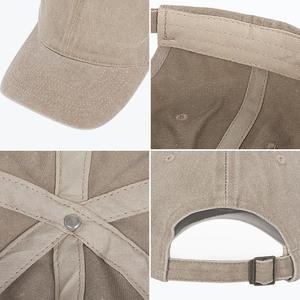 Hot Selling Unisex Structured Streetwear Cap Comfortable Flat Brim 6-Panel Cap Custom 3D Embroidery Logo Lightweight Outdoor Cap - Product Image 6