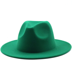 Chapeau de cowboy uni en gros, à large bord incurvé et plat, classique, vierge, pour sports de plein air, voyage, toutes saisons, pour adulte - Product Image 2