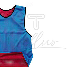 Gilet d'entraînement de football réversible et respirant personnalisé, chasubles de football, gilets d'entraînement sportifs en maille pas chers, vêtements de football - Product Image 4