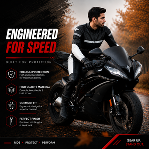 Traje de Motociclismo Deportivo Samroz de Una Pieza para Hombre con Armadura CE Extraíble, Resistente al Agua y al Viento para Todas las Estaciones, Traje de Carreras - Product Image 6