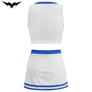 Uniformes de Animadoras Personalizados al por Mayor de Bigetron Sports, en Spandex/Poliéster con Impresión por Transferencia de Calor, Bordado 3D, 380g - Product Image 6