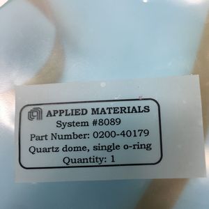 AMAT 0200-40179 <b>Dome</b>, Shielded Single O-<b>Ring</b> Fire - Trusted Global Legacy Semiconductor Equipment and Parts at - Product Image 3