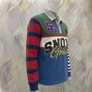 เสื้อโปโลแขนยาว Snowgrace ปกคอปก ปักโลโก้ ทรงปกติ สำหรับผู้ชายทุกวัย ทุกฤดู ผ้าโพลีเอสเตอร์เจอร์ซีย์ - Product Image 4