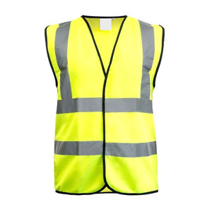 Veste de travail professionnelle pour les ouvriers du bâtiment, haute visibilité, sans manches, réfléchissante - Product Image 1
