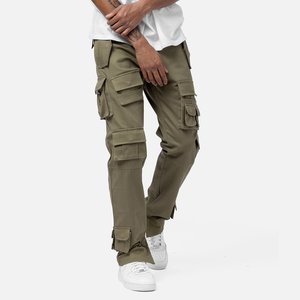 Pantalones Cargo Personalizados de Alta Calidad para Hombre, Estilo Paracaídas, Camuflaje, para Caza, 100% Algodón, Tácticos - Product Image 6