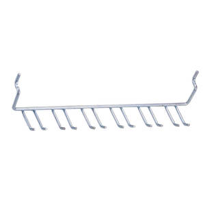 ที่แขวนเครื่องมือแบบแผ่นโลหะชุบสังกะสีอเนกประสงค์ ขนาด 3.7 มม. สำหรับจัดเก็บสินค้าชิ้นเล็ก ใช้ในบ้าน - Product Image 1