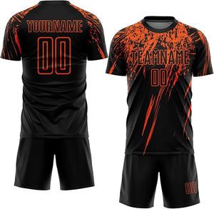 ชุดฟุตบอลแบบกำหนดเอง เสื้อฟุตบอลระบายอากาศ น้ำหนักเบา ชุดฝึกซ้อมและแข่งขัน ผู้ผลิตและจำหน่ายจากโรงงาน OEM - Product Image 6