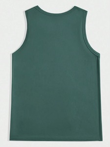 Camiseta sin mangas de algodón para hombre, de secado rápido, transpirable, para gimnasio, cómoda, de punto, para exteriores, venta al por mayor - Product Image 4