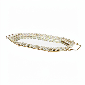 Best Elegant Design Food Snacks <b>Serving</b> <b>Tray</b> Coffee <b>Serving</b> <b>Tray</b> Hot Selling <b>Tray</b> <b>Party</b> Home Decor Restaurant Hotel - Product Image 1