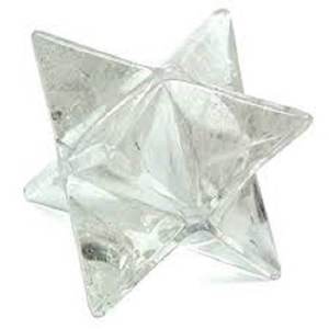 Figura de Estrella Merkaba de Cuarzo Transparente de Alta Calidad, Hecha a Mano, Ecológica, Arte Feng Shui Coleccionable para Sanación - Product Image 3