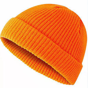 Jacquard Knitted Custom Unisex Winter <b>Beanie</b> Hat Breathable & <b>Waterproof</b> 3D Embroidery Logo Design Warm - Product Image 6