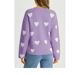 Women’s Classic Button-Up Knit <b>Cardigan</b> <b>Sweater</b> - Product Image 3