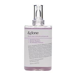 [VANA VANA] &done First One Minute Ampoule Pure Skin, Esencia Facial Hidratante, Líquido Suavizante para el Cuidado de la Piel, Corea - Product Image 1