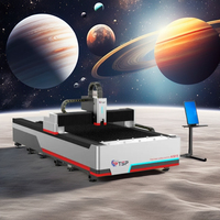 Machine de découpe laser à fibre TSP 3050*1530mm CNC Raycus Max BWT 1500w 3kw 6kw F3015T pour plaque en acier inoxydable de 10 mm