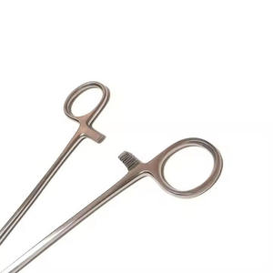 Pinces hémostatiques chirurgicales en acier inoxydable à pointe droite, porte-aiguille, pince médicale, ensemble d'instruments manuels pour usage hospitalier - Product Image 4