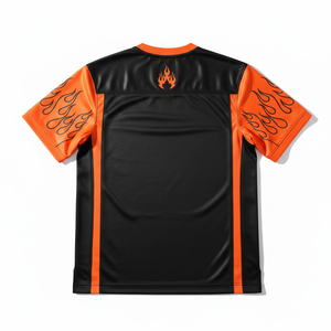 Fabricant de maillots de football américain sur mesure OEM, maillot d'entraînement sublimé, coupe ajustée, séchage rapide, respirant, pour adultes, équipes universitaires - Product Image 2