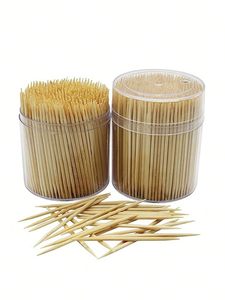 Palillos de Dientes de Madera Ecológicos Desechables al por Mayor, Suministros Dentales Tallados - Product Image 3