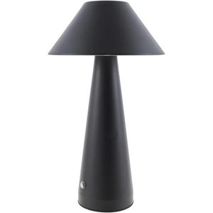 Lampe de table décorative en laiton martelé avec abat-jour en coton pour un éclairage d'appoint unique - Product Image 5