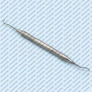 Curetas Gracey de doble punta Jacquette Sickle Scaler H5/J33 de acero inoxidable, instrumento quirúrgico dental manual, Clase II - Product Image 5