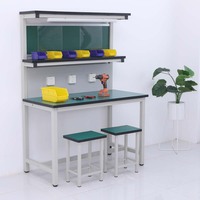 Banc de travail mobile pour salle blanche, réglable en hauteur, en alliage électronique, certifié CE ESD, pour réparation de téléphones portables et ordinateurs
