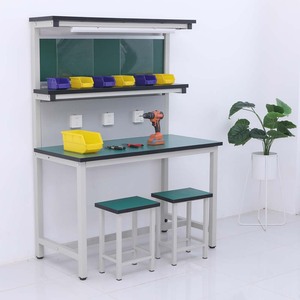 Banc de travail mobile pour salle blanche, réglable en hauteur, en alliage électronique, certifié CE ESD, pour réparation de téléphones portables et ordinateurs - Product Image 1