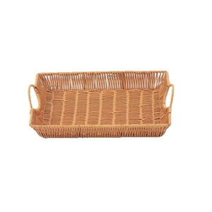 Bandeja de Servir de Ratán Vintage Ecológica Hecha a Mano, Tamaño Personalizable, Almacenamiento de Alimentos, Multifuncional, Decorativa - Product Image 2