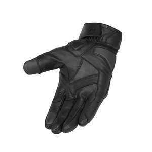 Gants de moto de course à prix de gros, protection en fibre de carbone, paume antidérapante, cuir de chèvre véritable - Product Image 3