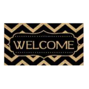 Custom Designed Coir <b>Welcome</b> Bath <b>Mats</b> Novelty Pattern Tufted Front Door Bale for Home Use Minimum Order 300 Pieces - Product Image 6